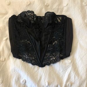 Christian Dior Intimates Black Corset